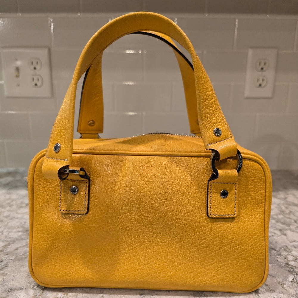 Kate Spade Yellow Leather Handbag